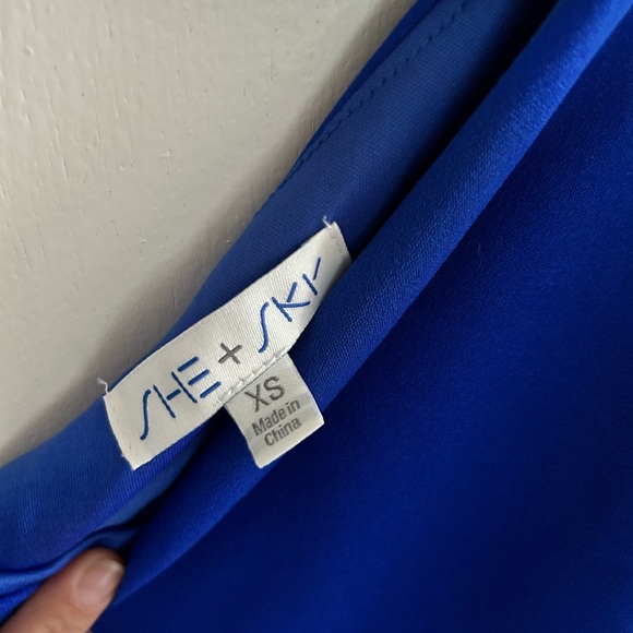 Dressy One Sleeve Jumpsuit - Picture 2 of 2